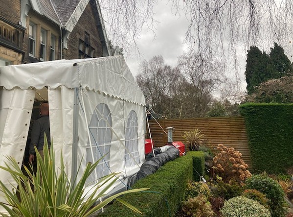 Used 4m Wide Marquees At Various Lengths