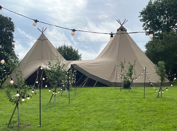 Secondhand Giant Hat Tipi Set Up For Sale