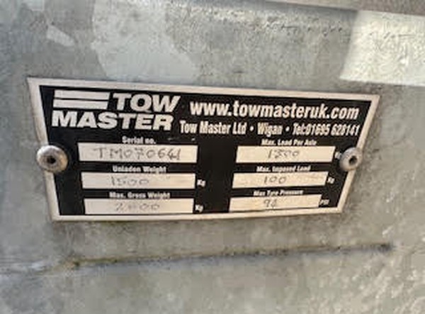 Secondhand Tow Master Display Trailer