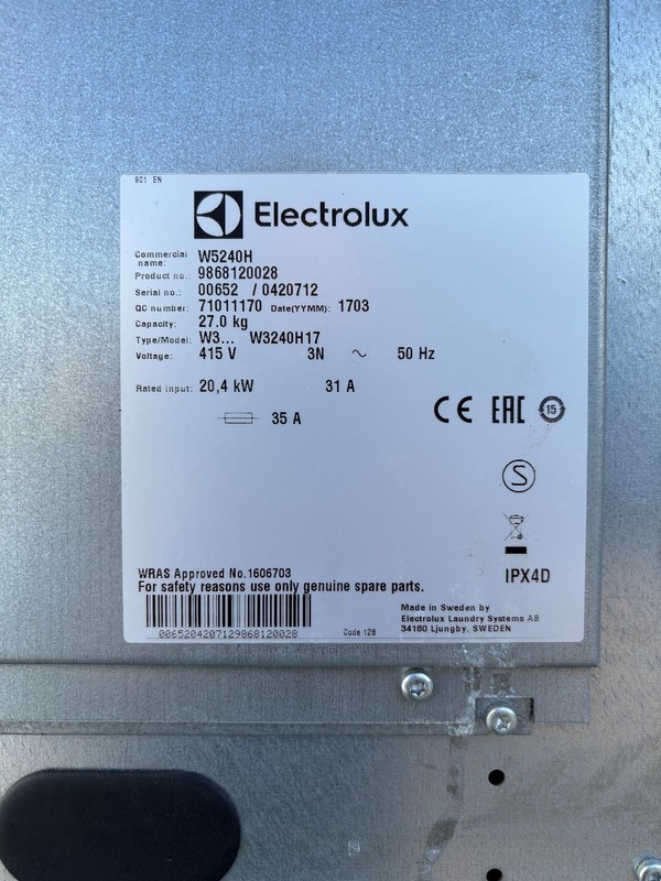 Used Electrolux W5240H Washer