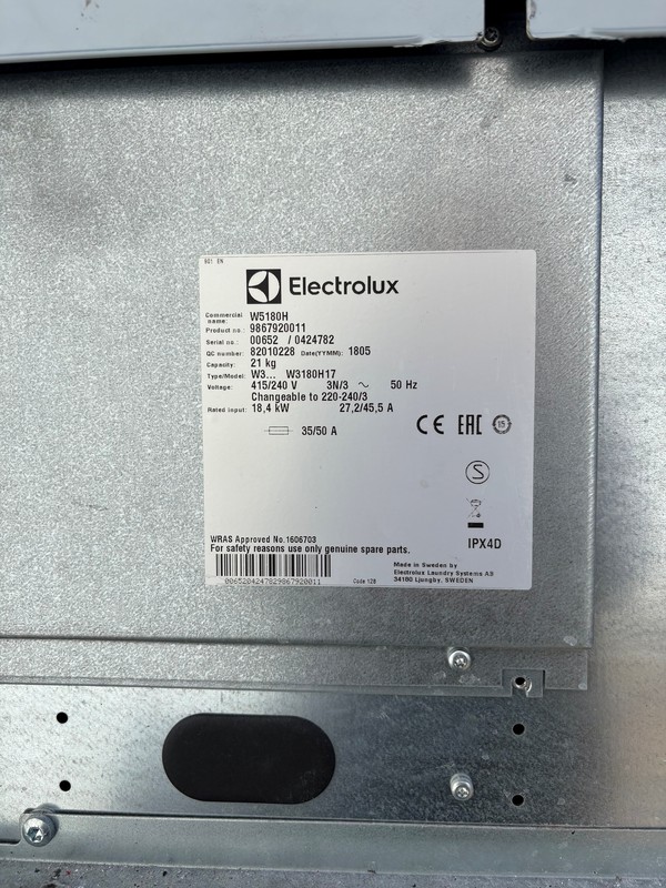 Used Electrolux W5180H Washer