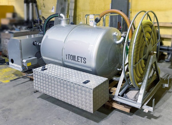 Rapide Vacuum Tanker Stainless Steel for sale