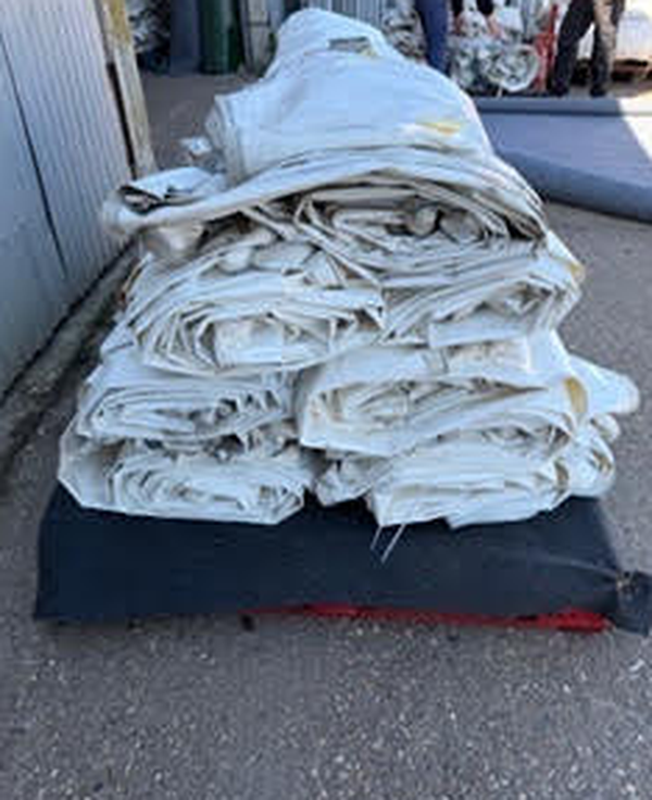 Secondhand 9m x 3m PVC Roof Sheets