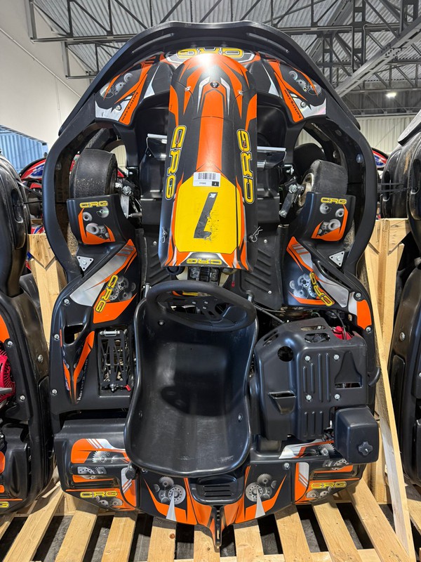 Commercial fleet of CRG Centurion GX390 karts
