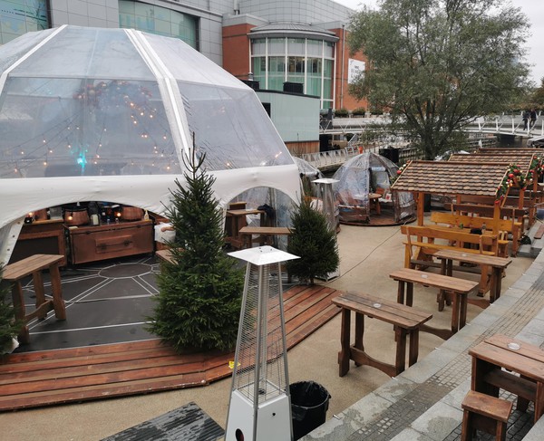 Secondhand 8m Iglo Dome Marquee