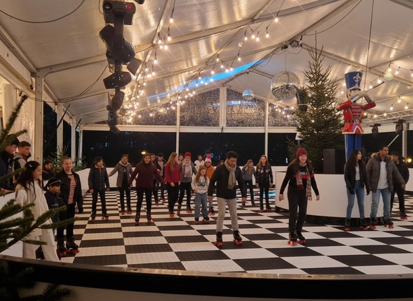 Used 15m x 25m Roller Rink For Sale