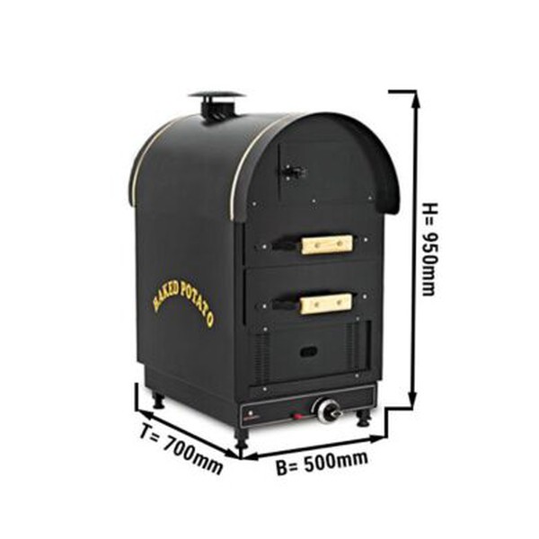 Gas potato oven for sale