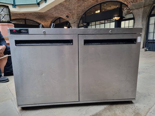 Williams HA280-SA AMBER Undercounter Twin Door Refrigerator