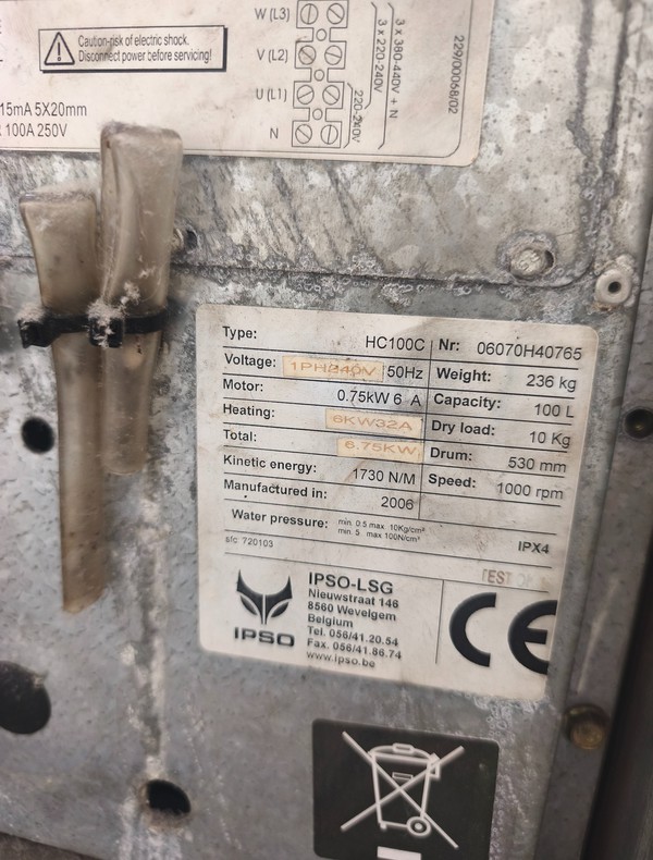 Secondhand JLA 22 Washing Machine Secondhand JLA 22 Washing Machine