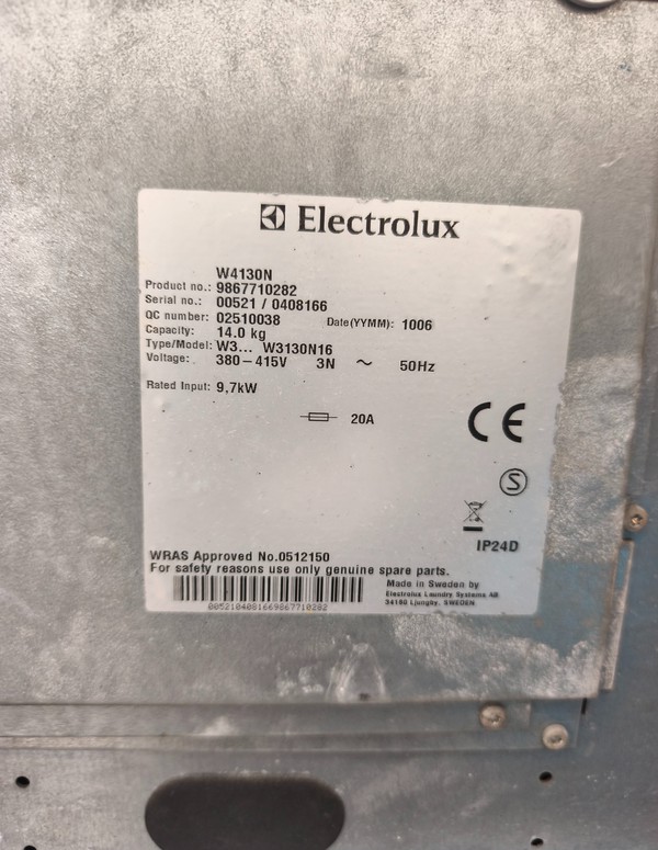 Secondhand Electrolux Washing Machine