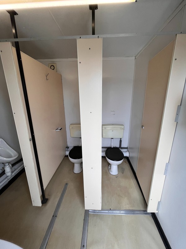 12ft x 9ft 2+1 Toilet Cabin