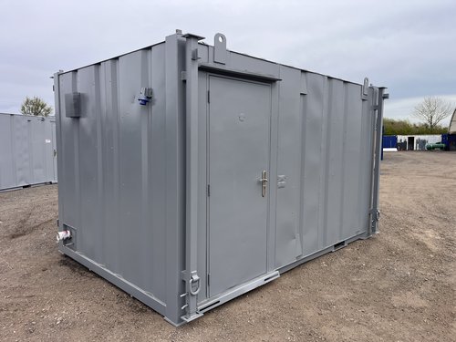 Secondhand Used 13ft x 9ft 2+1 Toilet Cabin For Sale
