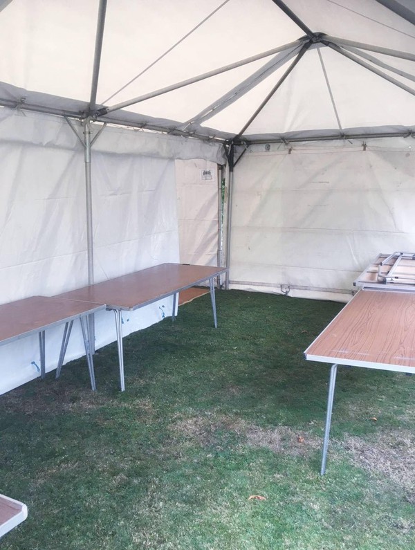 Secondhand 10ft x 20ft Academy Marquee