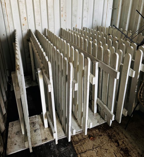 10x Picket Fence Panels For Sale