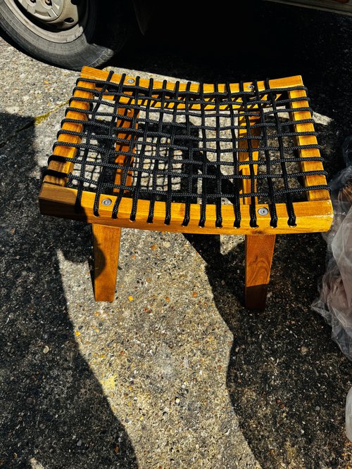 5x Small Wooden Stools For Sale