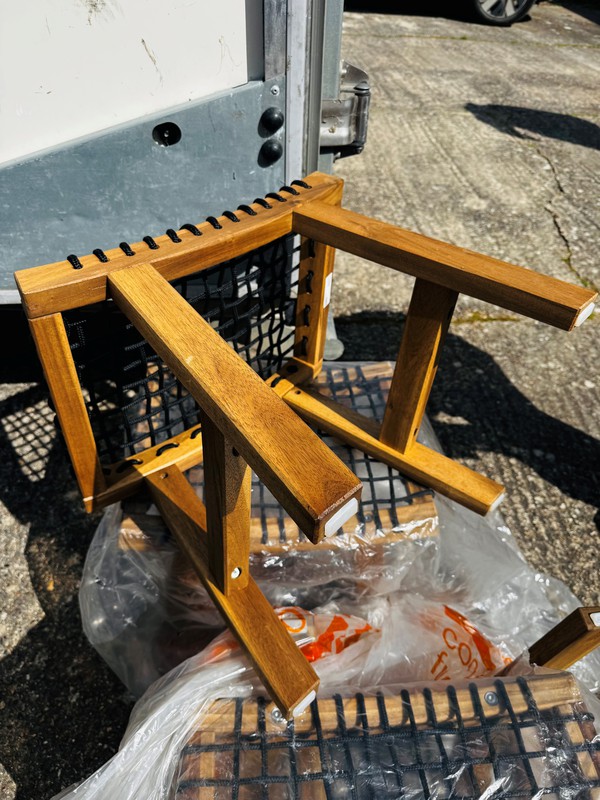 Secondhand 5x Small Wooden Stools Secondhand 5x Small Wooden Stools