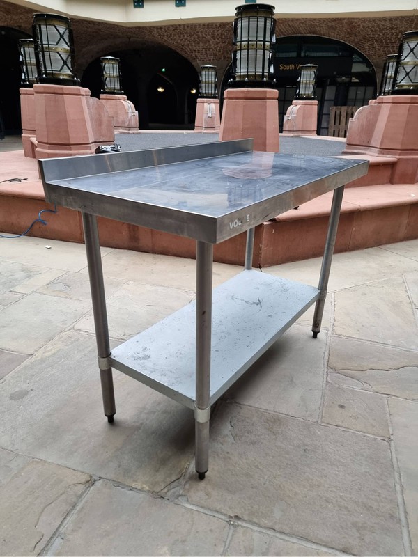 Second hand stainless steel prep table London
