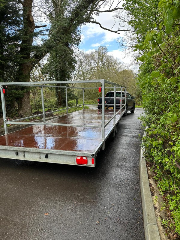 12 Portable Toilet Transport Trailer - Surrey