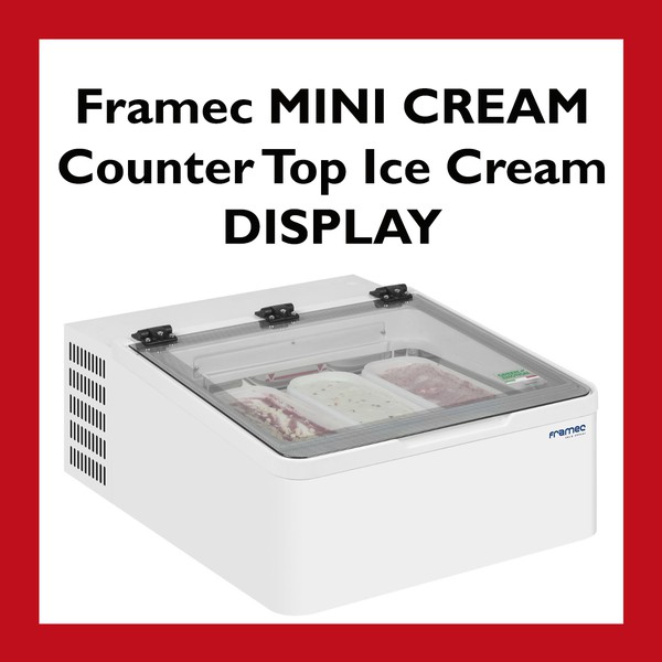 Framec Mini Cream V3 Ice Cream Display For Sale Framec Mini Cream V3 Ice Cream Display For Sale