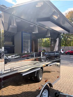 Catering trailer hatch