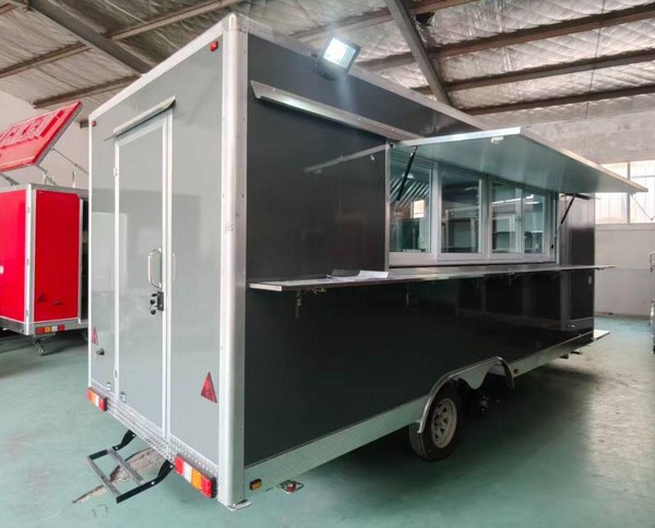 Catering trailer with large hatch for sale