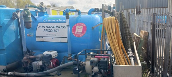 Vacuum Tanker mounted on a 3.5T