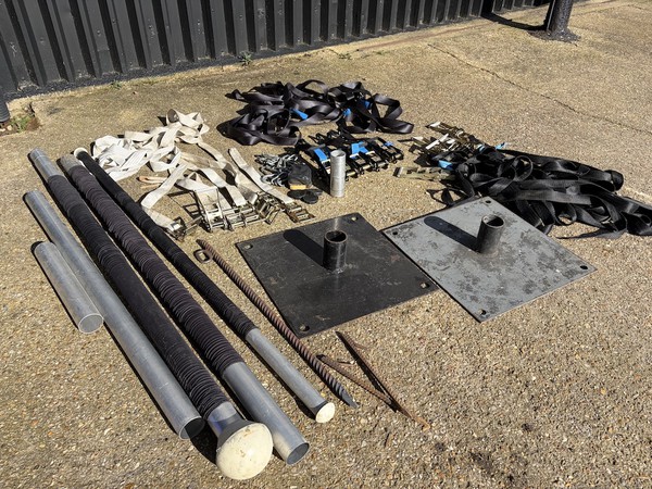 Buy Used - Stretch tent rigging and spare parts Buy Used - Stretch tent rigging and spare parts