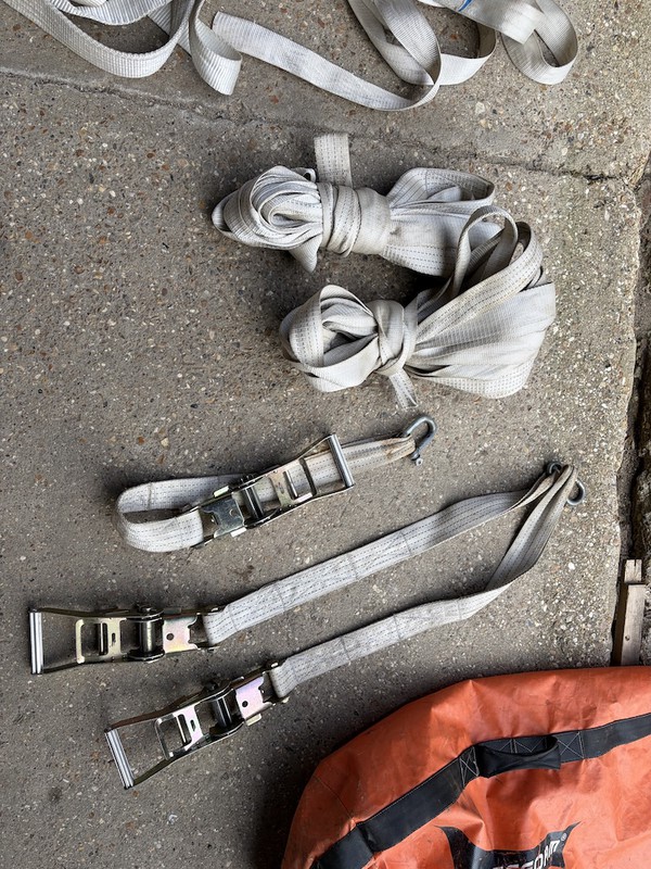 Stretch tent rigging spares Stretch tent rigging spares