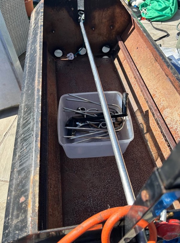 Gas Hog Roast Machine with spit