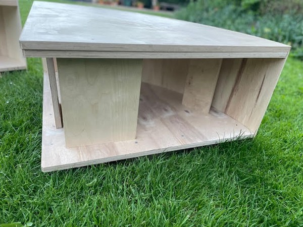 3x Curved Corner Display Units - Wiltshire 12
