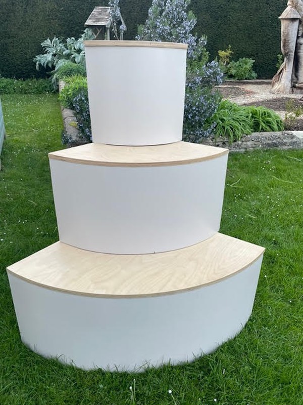 3x Curved Corner Display Units - Wiltshire 10