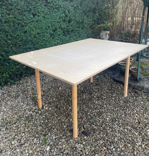 Secondhand Used Plywood Table For Sale