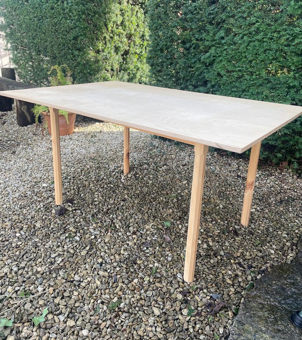 Used Plywood Table For Sale