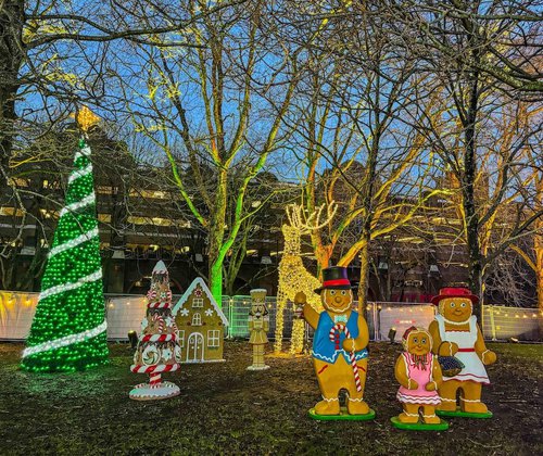 Large Gingerbread Figure Set