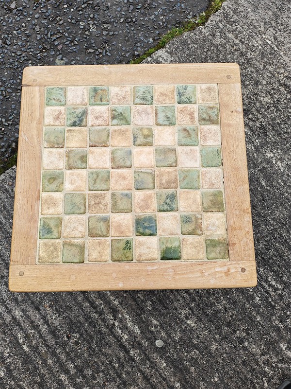 Chess Board Top Coffee Tables
