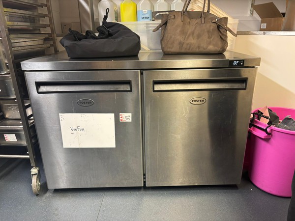 Foster Undercounter Double Door Prep Fridge