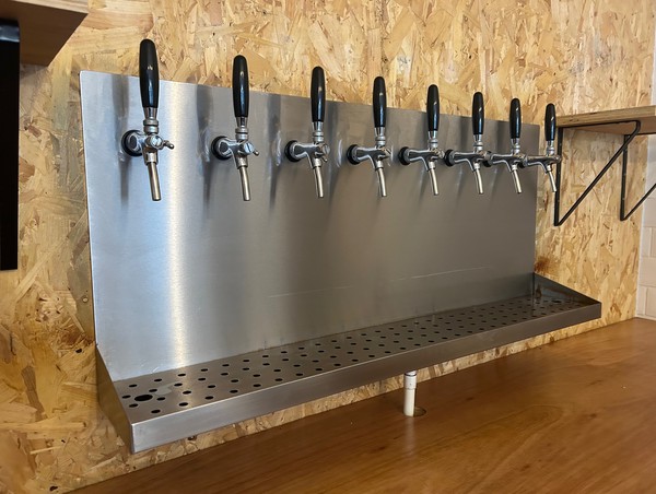 8 Tap Wall Keg Beer Dispenser For Sale