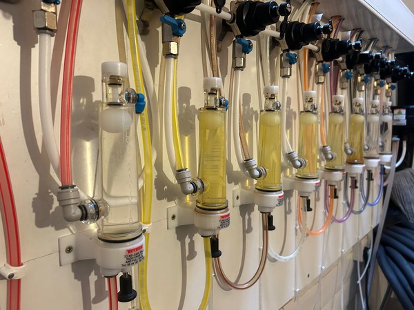 Secondhand 8 Keg Line Cellar Board