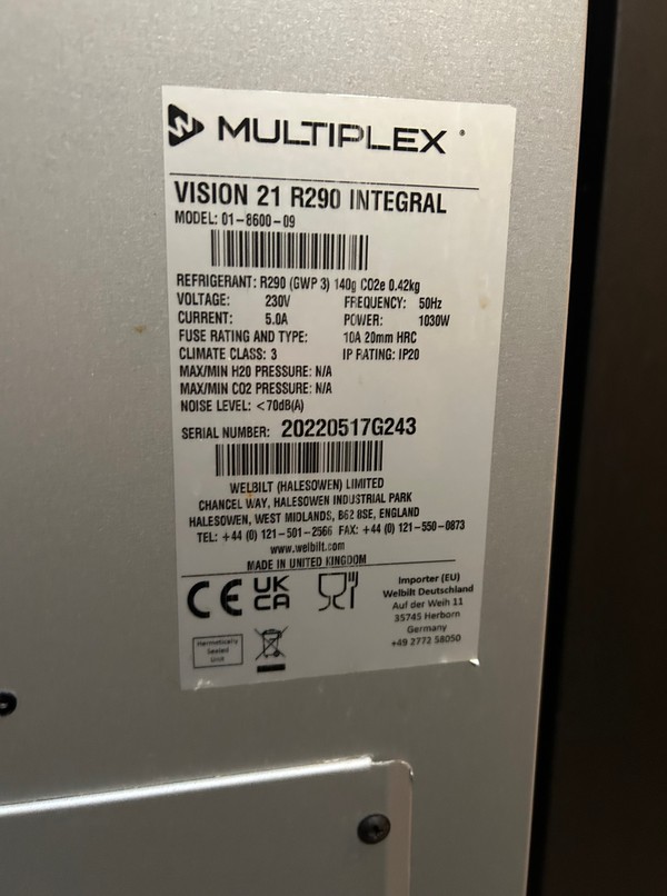 Multiplex Beer Cooler Multiplex Beer Cooler