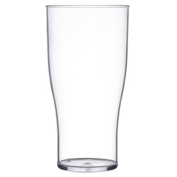 48x Polystyrene Beer Glasses 570ml For Sale