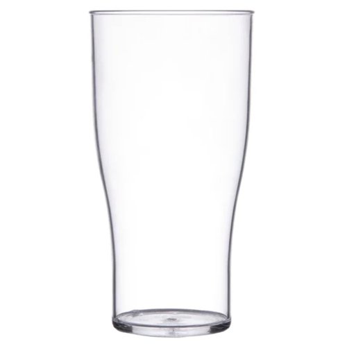 48x Polystyrene Beer Glasses 570ml For Sale