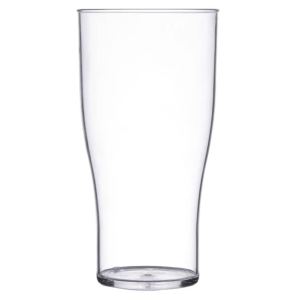 48x Polystyrene Beer Glasses 570ml For Sale 48x Polystyrene Beer Glasses 570ml For Sale