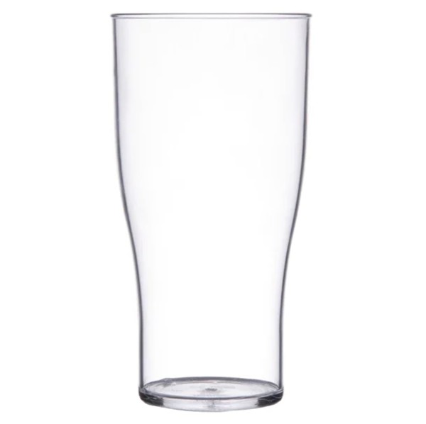 42x BBP Polycarbonate Nucleated Half Pint Glasses For Sale 42x BBP Polycarbonate Nucleated Half Pint Glasses For Sale