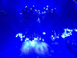 Commercial Blue LED String Lights IP65 rated