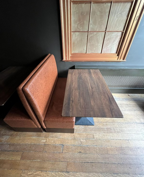 Secondhand Brown Restaurant Benches
