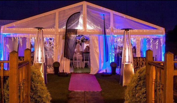 12m x 24m heavy duty marquee