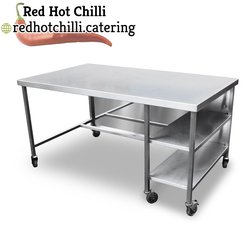 1.7m Stainless Steel Table