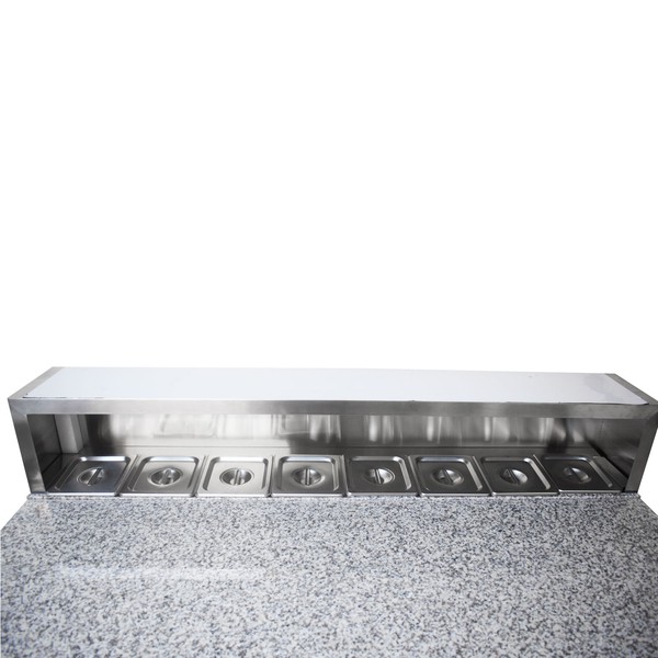 Gastronorm toppings fridge for sale