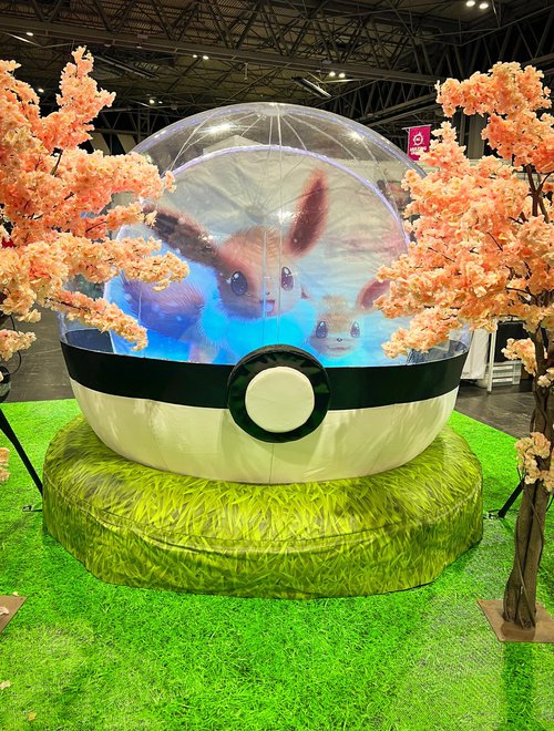 Secondhand Used Giant Inflatable Pokeball For Sale