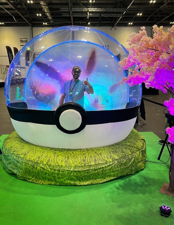 Secondhand Giant Inflatable Pokeball